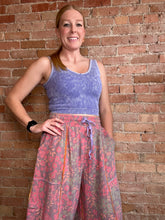 Load image into Gallery viewer, The Harem Pants-Lavender/Orange
