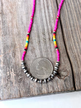 Load image into Gallery viewer, Navajo Choker-Black or Pink