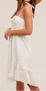 The Grand Haven Dress-White