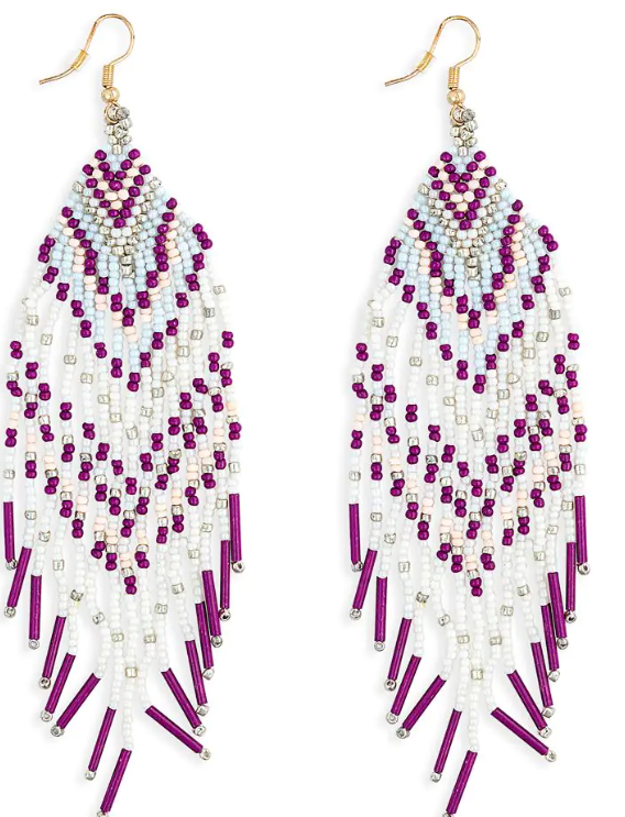 Sister Mine Beaded Earrings