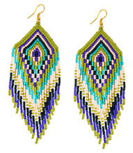 Load image into Gallery viewer, Verde Canyon Beaded Earring