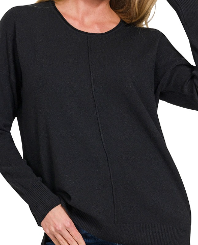 The Valencia Sweater-Black