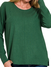 Load image into Gallery viewer, The Valencia Sweater-Dk Green