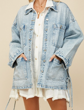 Load image into Gallery viewer, Caught in a Bad Romance Jean Jacket