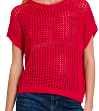 Load image into Gallery viewer, The Kazoo Sweater-Red