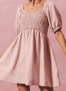 The Jada Dress-Dusty Pink