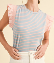 Load image into Gallery viewer, The Mixed Media Blouse-Blush