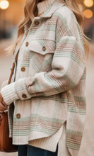 Load image into Gallery viewer, The Stanley Shacket (Comes in Blue, Green, &amp; Pink)