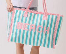 Load image into Gallery viewer, The Beach Bag-Teal or Yellow