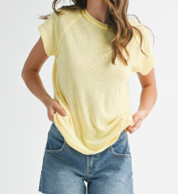 Load image into Gallery viewer, The Ivy Tee-Lemon, Pink, and White