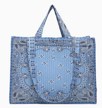 Load image into Gallery viewer, The Paisley Bag-Brown, Green, Blue, Red