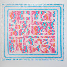 Load image into Gallery viewer, Abstract Tribal Print Square Bandana Scarf: OR