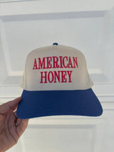 Load image into Gallery viewer, American Honey Embroidered Hat 4th of July 
