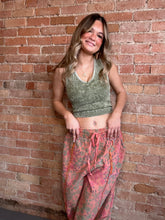Load image into Gallery viewer, The Harem Pants-Lavender/Orange