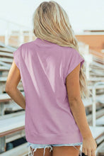 Load image into Gallery viewer, High Neck Cap Sleeve-White