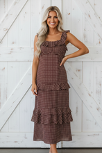 Load image into Gallery viewer, Polka Dot Ruffle Dress
