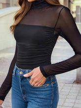 Load image into Gallery viewer, The Sheer Top-RED