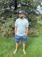 Load image into Gallery viewer, Short Sleeve - Redfish Hex - Lt Blue