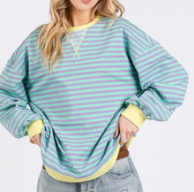 Load image into Gallery viewer, The Carol Crew-Blue