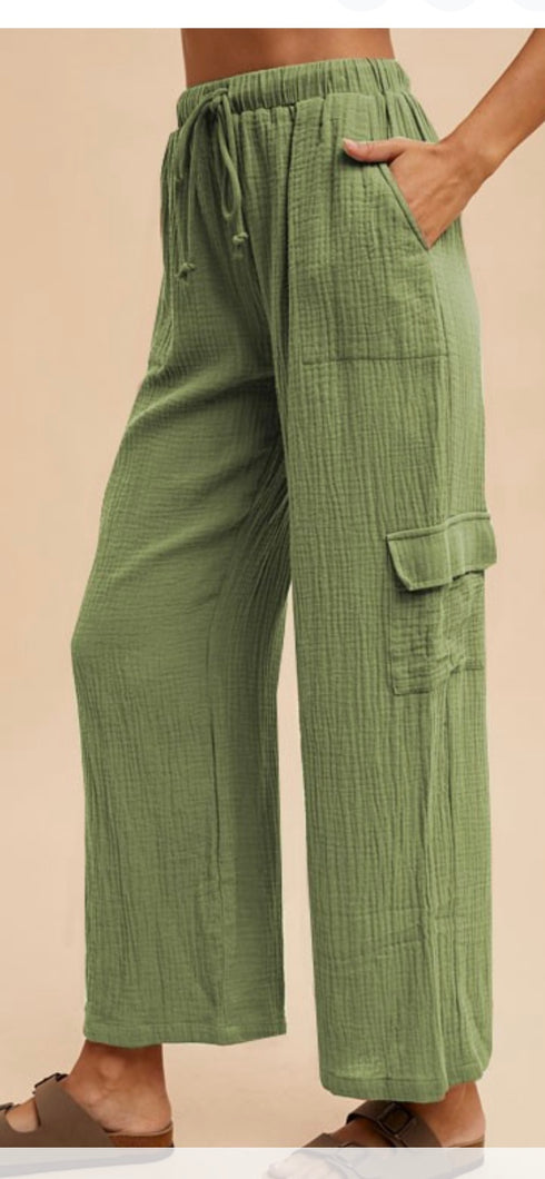 The Jenna Pant-Olive