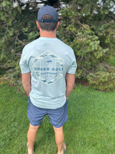 Load image into Gallery viewer, Short Sleeve - Redfish Hex - Lt Blue