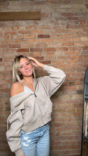 Load image into Gallery viewer, The Haggarty Hoodie-Ash Mocha &amp; Dk Pink