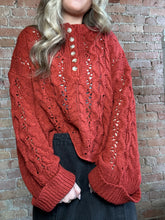 Load image into Gallery viewer, The Anna Maria Top-Brick or Oatmeal