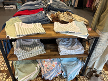 Load image into Gallery viewer, The Polly Shorts-Sage &amp; Blue