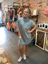 Load image into Gallery viewer, The Swagan Sweater Dress-Grey