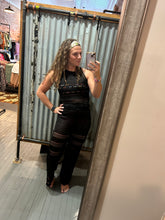 Load image into Gallery viewer, Scalloped Halter Set-Tan or Black