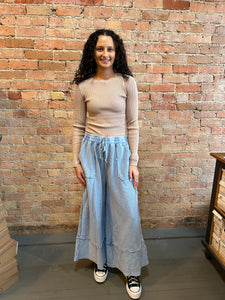The Lazy Day Pant-Washed Navy