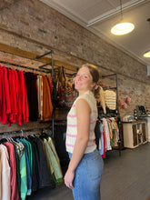 Load image into Gallery viewer, The Lassy Sweater Tank-Pink