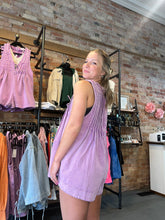 Load image into Gallery viewer, The Vintage Purple Romper