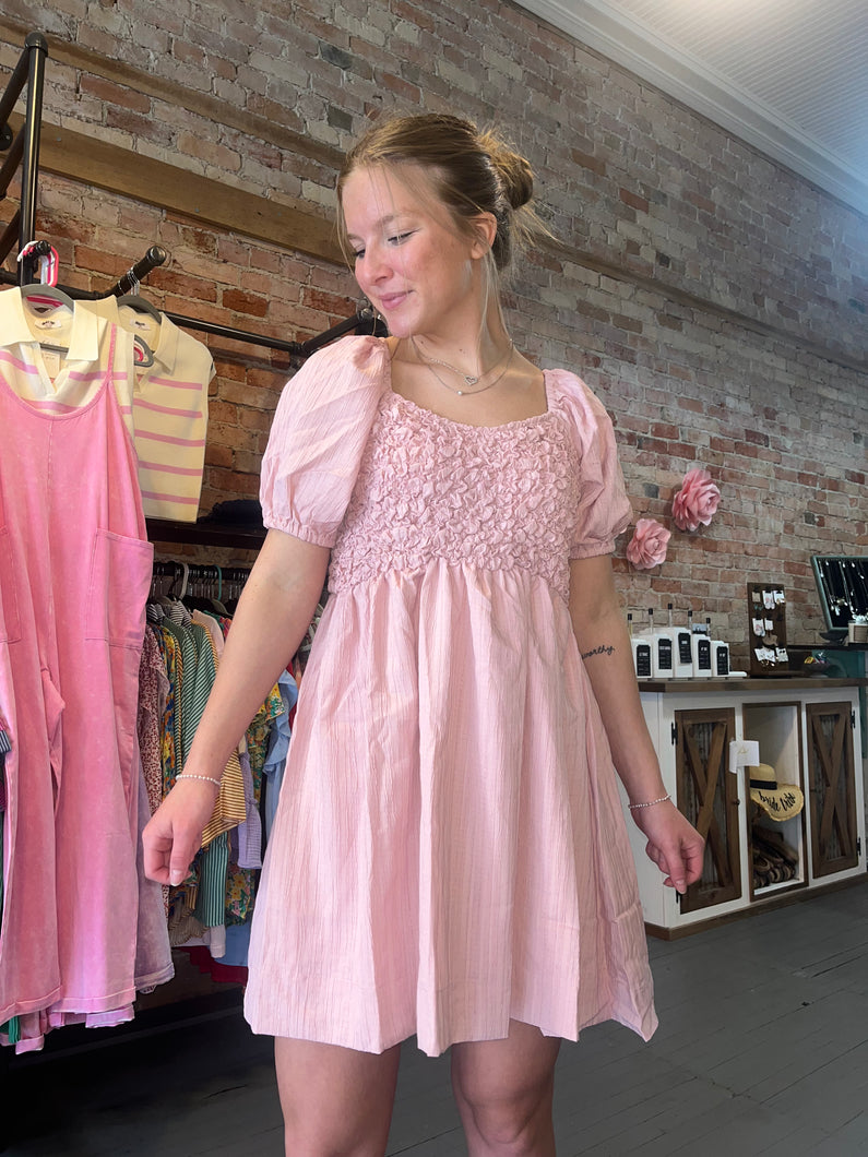 The Jada Dress-Dusty Pink