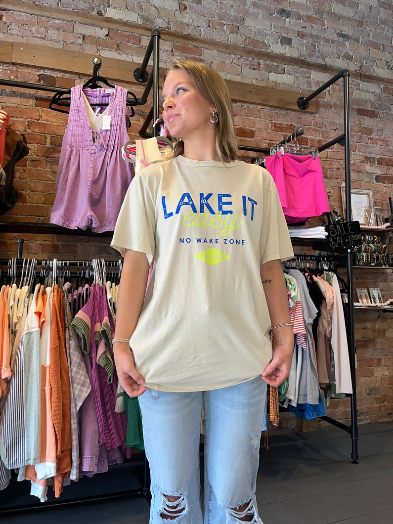 Lake it Easy Tee