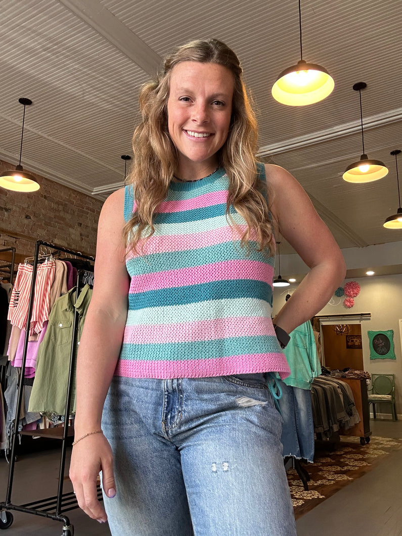 The Jade/Pink Tank