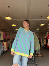 Load image into Gallery viewer, The Carol Crew-Blue