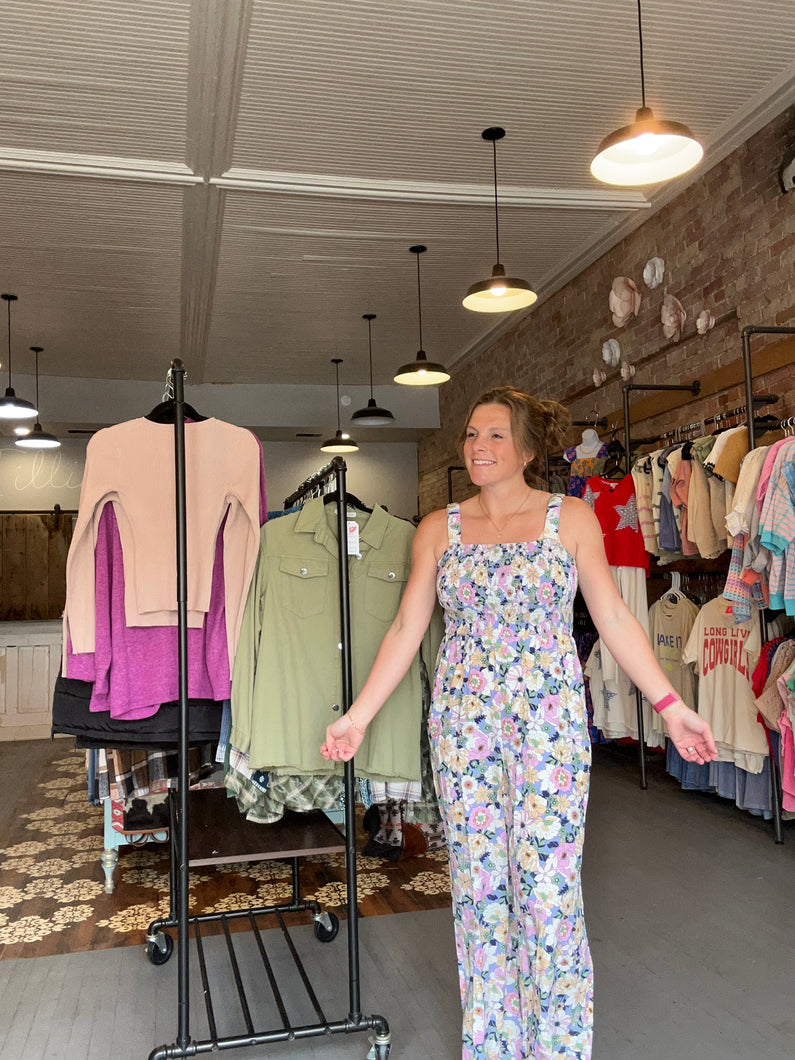 The Nifty Romper-Purple