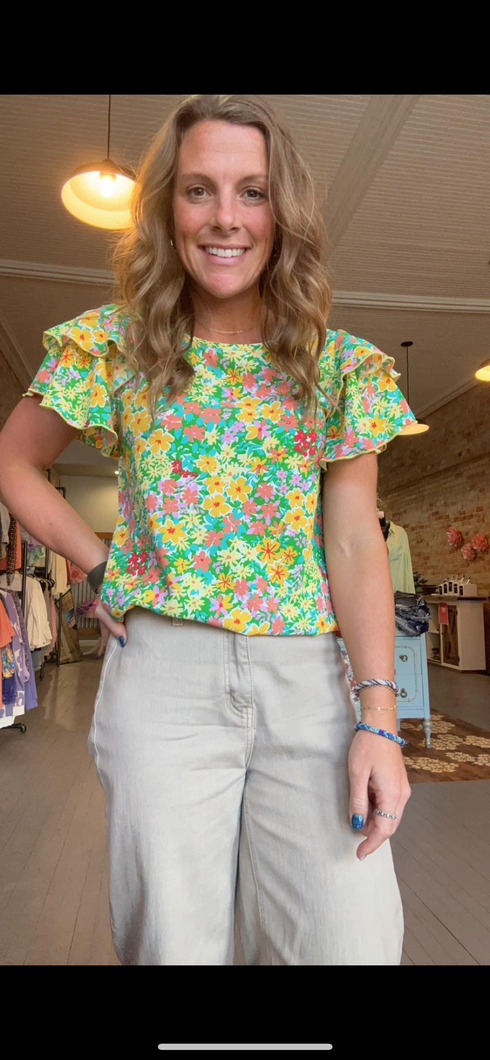 The Lemon Lime Blouse