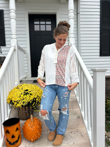 The Ivory Jersey Hoody