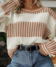 Load image into Gallery viewer, Khaki Western Sweater