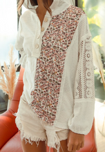 Load image into Gallery viewer, The Ivory Jersey Hoody