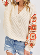 Load image into Gallery viewer, The Orange Ivory Sweater