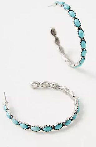 Western Turquoise Earring