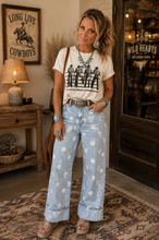 Load image into Gallery viewer, Western Cowboys Graphic Tee Ivory