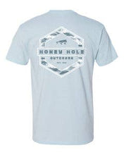 Load image into Gallery viewer, Short Sleeve - Redfish Hex - Lt Blue