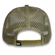 Load image into Gallery viewer, Rope Trucker Snapback-Olive