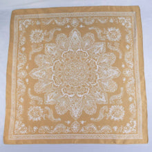Load image into Gallery viewer, Paisley Mandala Print Square Satin Scarf: TQ