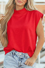 Load image into Gallery viewer, High Neck Cap Sleeve-White
