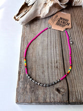 Load image into Gallery viewer, Navajo Choker-Black or Pink